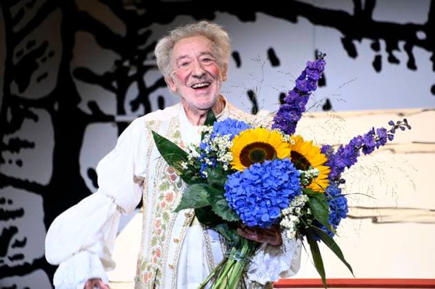 Dieter Hallervorden at the premiere of the play Der eingebildet Kranke and Dieter Hallervordens 90th birthday at the Schlosspark Theater Berlin, 05 09 2025 Foto:xN.xKubelkax xFuturexImagex hallervorden_5759