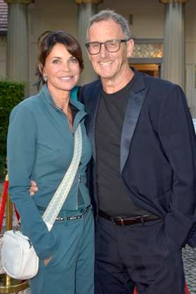 Gerit Kling with Wolfram Becker at the premiere of the play Der eingebildet Kranke and Dieter Hallervordens 90th birthday at the Schlosspark Theater Berlin, 05 09 2025 Foto:xM.xBehrensx xFuturexImagex hallervorden_5807