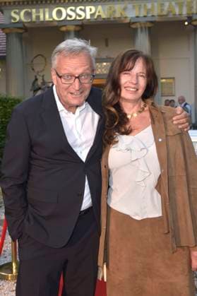 Frank Lüdecke and Caroline Lüdecke at the premiere of the play Der eingebildet Kranke and Dieter Hallervordens 90th birthday at the Schlosspark Theater Berlin, 05 09 2025 Foto:xM.xBehrensx xFuturexImagex hallervorden_5811