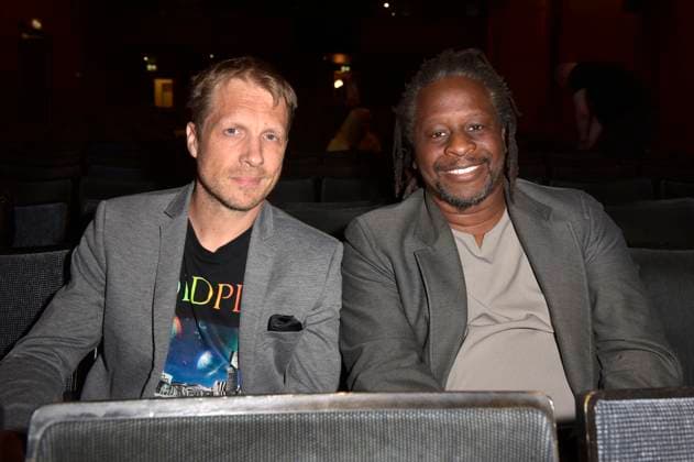 Oliver Pocher and Mola Adebisi at the premiere of the play Der eingebildet Kranke and Dieter Hallervordens 90th birthday at the Schlosspark Theater Berlin, 05 09 2025 Foto:xM.xBehrensx xFuturexImagex hallervorden_5827