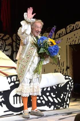 Dieter Hallervorden at the premiere of the play Der eingebildet Kranke and Dieter Hallervordens 90th birthday at the Schlosspark Theater Berlin, 05 09 2025 Foto:xM.xBehrensx xFuturexImagex hallervorden_5831