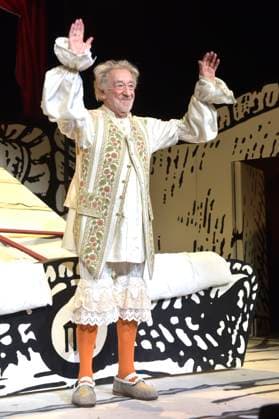 Dieter Hallervorden at the premiere of the play Der eingebildet Kranke and Dieter Hallervordens 90th birthday at the Schlosspark Theater Berlin, 05 09 2025 Foto:xM.xBehrensx xFuturexImagex hallervorden_5832