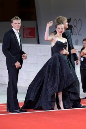 Johannes Hegemann, Luna Wedler, and Enzo Brumm at the premiere of the feature film Silent Friend Stille Freundin at the Biennale di Venezia 2025 82 Venice International Film Festival at the Palazzo del Cinema Venice, 05 09 2025 Foto:xA.xM.xTinghinox xFuturexImagex friend_5701