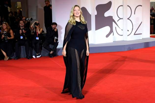 Lea Seydoux at the premiere of the feature film Silent Friend Stille Freundin at the Biennale di Venezia 2025 82 Venice International Film Festival at the Palazzo del Cinema Venice, 05 09 2025 Foto:xA.xM.xTinghinox xFuturexImagex friend_5750