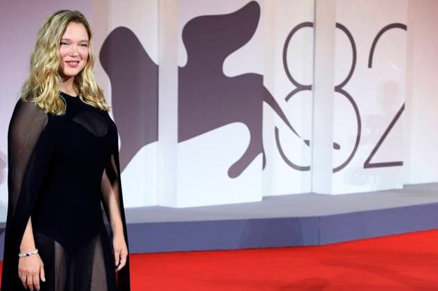 Lea Seydoux at the premiere of the feature film Silent Friend Stille Freundin at the Biennale di Venezia 2025 82 Venice International Film Festival at the Palazzo del Cinema Venice, 05 09 2025 Foto:xA.xM.xTinghinox xFuturexImagex friend_5752