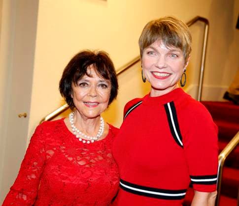Simone Rethel Heesters, Antje Rietz at the premiere of Der eingebildet Kranke and Dieter Hallervordens 90th birthday at the Schloßpark Theater Berlin