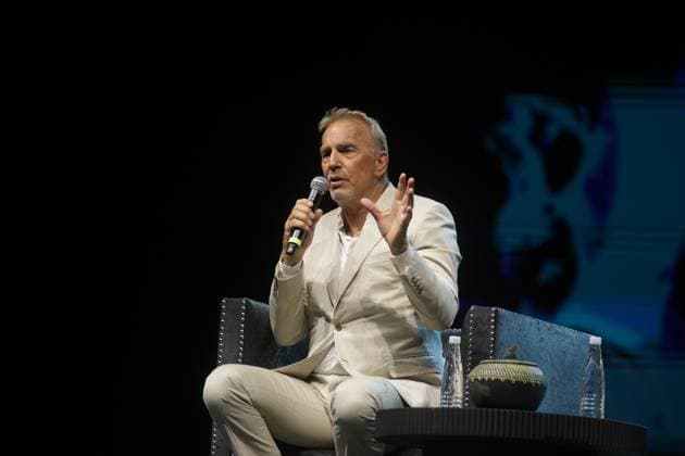 2025 Mexico Siglo XXI: Minds that Light Up the Future American actor and Director Kevin Costner speaks during the 2025 Mexico Siglo XXI: Minds that Light Up the Future, organized by the Telmex-Telcel Foundation at Auditorio Nacional. on September 5, 2025 in Mexico City, Mexico. (Photo by Ismael Rosas Eyepix Group) Copyright: xIsmaelxRosas xEyepixxGroupx IR_05092025_167748