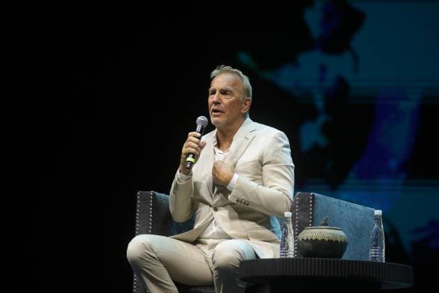 2025 Mexico Siglo XXI: Minds that Light Up the Future American actor and Director Kevin Costner speaks during the 2025 Mexico Siglo XXI: Minds that Light Up the Future, organized by the Telmex-Telcel Foundation at Auditorio Nacional. on September 5, 2025 in Mexico City, Mexico. (Photo by Ismael Rosas Eyepix Group) Copyright: xIsmaelxRosas xEyepixxGroupx IR_05092025_167750