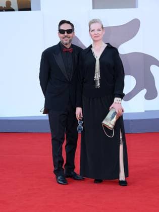 Venice, 82nd Venice International Film Festival 2025 - evening 11 - closing red carpet Pictured: Fernando Juan Lima, Laura Vitali  Copyright: xAlbertoxTerenghi PoolxPhotoxEventsx06x xipa-agency.netx xPoolxPhotoxEventsx06x IPA_Agency_IPA64321558