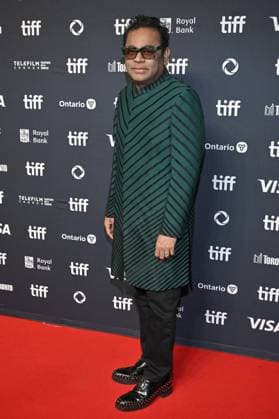 Toronto Gandhi Screening A.R. Rahman attending the screening of the movie Gandhi ahead of Toronto International Film Festival (TIFF) in Toronto, Canada on September 6, 2025. Photo by Julien Reynaud APS-Medias ABACAPRESS.COM Toronto Canada  Copyright: xReynaudxJulien APS-Medias ABACAx