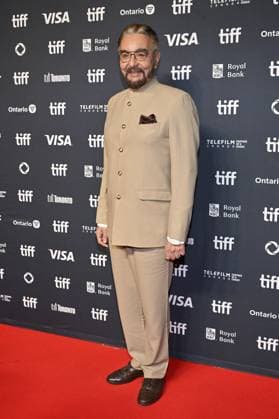 Toronto Gandhi Screening Kabir Bedi attending the screening of the movie Gandhi ahead of Toronto International Film Festival (TIFF) in Toronto, Canada on September 6, 2025. Photo by Julien Reynaud APS-Medias ABACAPRESS.COM Toronto Canada  Copyright: xReynaudxJulien APS-Medias ABACAx