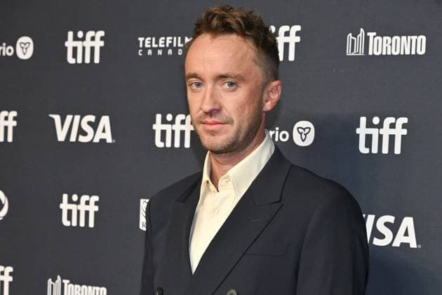 Toronto Gandhi Screening Tom Felton attending the screening of the movie Gandhi ahead of Toronto International Film Festival (TIFF) in Toronto, Canada on September 6, 2025. Photo by Julien Reynaud APS-Medias ABACAPRESS.COM Toronto Canada  Copyright: xReynaudxJulien APS-Medias ABACAx