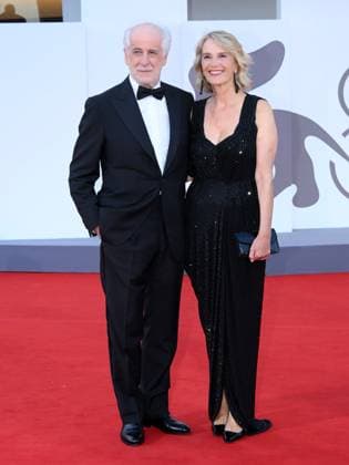 Venice, 82nd Venice International Film Festival 2025 - Evening 11 - Closing Red Carpet Pictured: Toni Servillo, Manuela Lamanna  Copyright: xAlbertoxTerenghi PoolxPhotoxEventsx06x xipa-agency.netx xPoolxPhotoxEventsx06x IPA_Agency_IPA64329411