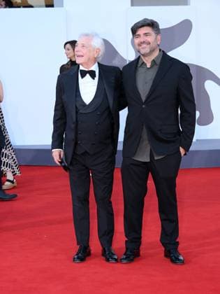 Venice, 82nd Venice International Film Festival 2025 - evening 11 - closing red carpet Pictured: Nino D Angelo, Toni D Angelo  Copyright: xAlbertoxTerenghi PoolxPhotoxEventsx06x xipa-agency.netx xPoolxPhotoxEventsx06x IPA_Agency_IPA64330350