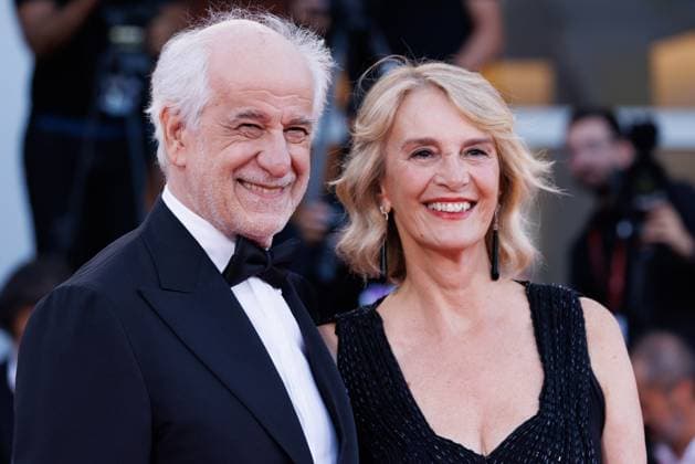 News - 2025 Closing Ceremony Red Carpet - The 82nd Venice International Film Festival Toni Servillo and Manuela Lamanna attend the 2025 Closing Ceremony red carpet during the 82nd Venice International Film Festival on September 06, 2025 in Venice, Italy. Photo: Cinzia Camela. Lido di Venezia Palazzo del Cinema Italy Copyright: xCinziaxCamelax xLiveMediax LPN_2012580
