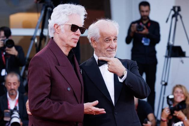 News - 2025 Closing Ceremony Red Carpet - The 82nd Venice International Film Festival Jim Jarmusch and Toni Servillo attend the 2025 Closing Ceremony red carpet during the 82nd Venice International Film Festival on September 06, 2025 in Venice, Italy. Photo: Cinzia Camela. Lido di Venezia Palazzo del Cinema Italy Copyright: xCinziaxCamelax xLiveMediax LPN_2012594
