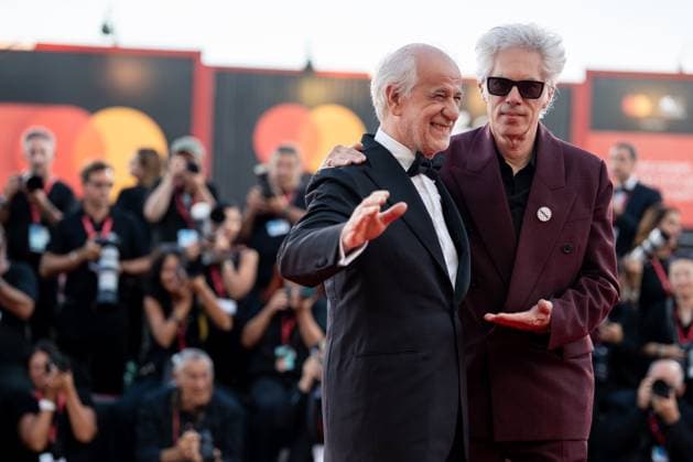 2025 Closing Ceremony Red Carpet - The 82nd Venice International Film Festiva Jim Jarmusch and Toni Servillo attend the 2025 Closing Ceremony red carpet during the 82nd Venice International Film Festival in Venice, Italy, on September 6, 2025. Venice Italy  Copyright: xLucaxCarlinox originalFilename: carlino-notitle250906_npGJ8.jpg