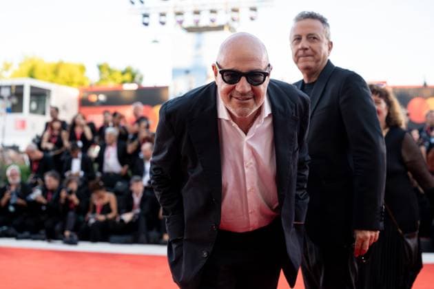 2025 Closing Ceremony Red Carpet - The 82nd Venice International Film Festiva Gianfranco Rosi attends the 2025 Closing Ceremony red carpet during the 82nd Venice International Film Festival in Venice, Italy, on September 6, 2025. Venice Italy  Copyright: xLucaxCarlinox originalFilename: carlino-notitle250906_npRTa.jpg