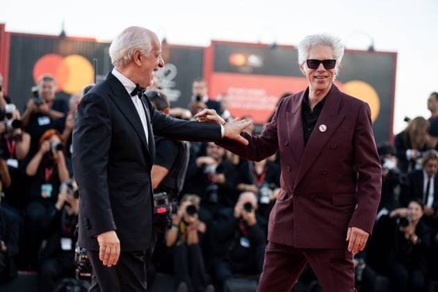 2025 Closing Ceremony Red Carpet - The 82nd Venice International Film Festiva Jim Jarmusch and Toni Servillo attend the 2025 Closing Ceremony red carpet during the 82nd Venice International Film Festival in Venice, Italy, on September 6, 2025. Venice Italy  Copyright: xLucaxCarlinox originalFilename: carlino-notitle250906_npsbO.jpg