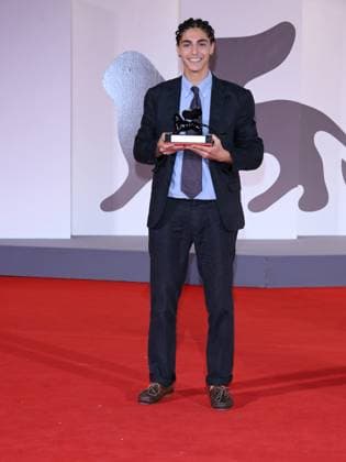 Venice, 82nd Venice International Film Festival 2025 - Evening 11: Closing Ceremony. Winners Photocall. Pictured: Giacomo Covi  Copyright: xAlbertoxTerenghi PoolxPhotoxEventsx06x xipa-agency.netx xPoolxPhotoxEventsx06x IPA_Agency_IPA64334065