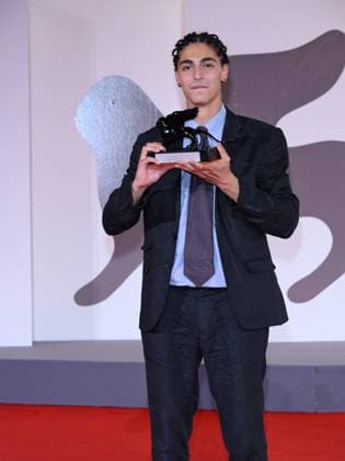 Venice, 82nd Venice International Film Festival 2025 - Evening 11: Closing Ceremony. Winners Photocall. Pictured: Giacomo Covi  Copyright: xAlbertoxTerenghi PoolxPhotoxEventsx06x xipa-agency.netx xPoolxPhotoxEventsx06x IPA_Agency_IPA64334104
