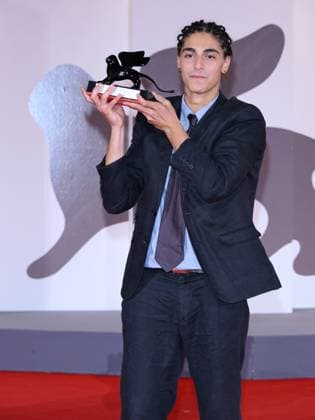 Venice, 82nd Venice International Film Festival 2025 - Evening 11: Closing Ceremony. Winners Photocall. Pictured: Giacomo Covi  Copyright: xAlbertoxTerenghi PoolxPhotoxEventsx06x xipa-agency.netx xPoolxPhotoxEventsx06x IPA_Agency_IPA64334211
