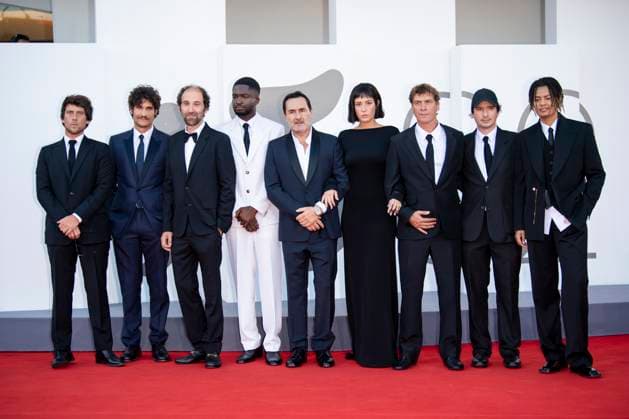 82nd Venice Film Festival Closing Ceremony Red Carpet - part 1 Palazzo del Cinema - Venice Lido, Italy Hugo Selignac;Louis Garrel;Thomas Bangalter;Stephane Bak;Gilles Lellouche;Adele Exarchopoulos;Cedric Jimenez;Olivier Demangel;Lala &ce 82nd Venice Film Festival Closing Ceremony Red Carpet - part 1 Palazzo del Cinema - Venice Lido, Italy 6th September 2025  Copyright: xSGPx