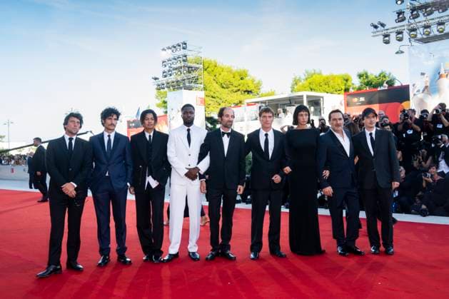 82nd Venice Film Festival Closing Ceremony Red Carpet - part 1 Palazzo del Cinema - Venice Lido, Italy Hugo Selignac;Louis Garrel;Lala &ce;Stephane Bak;Thomas Bangalter;Cedric Jimenez;Adele Exarchopoulos;Gilles Lellouche;Olivier Demangel 82nd Venice Film Festival Closing Ceremony Red Carpet - part 1 Palazzo del Cinema - Venice Lido, Italy 6th September 2025  Copyright: xALFONSOxCATALANO SGPITALIAx