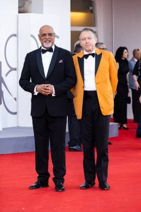 82nd Venice Film Festival Closing Ceremony Red Carpet - part 2 Palazzo del Cinema - Venice Lido, Italy Raja Rajamannar;Martino Crespi 82nd Venice Film Festival Closing Ceremony Red Carpet - part 2 Palazzo del Cinema - Venice Lido, Italy 6th September 2025  Copyright: xMAXxMONTINGELLI SGPx