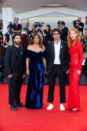 82nd Venice Film Festival Closing Ceremony Red Carpet - part 2 Palazzo del Cinema - Venice Lido, Italy Motaz Malhees;Kaouther Ben Hania;Nadim Cheikhrouha;Odessa Rae 82nd Venice Film Festival Closing Ceremony Red Carpet - part 2 Palazzo del Cinema - Venice Lido, Italy 6th September 2025  Copyright: xMAXxMONTINGELLI SGPx
