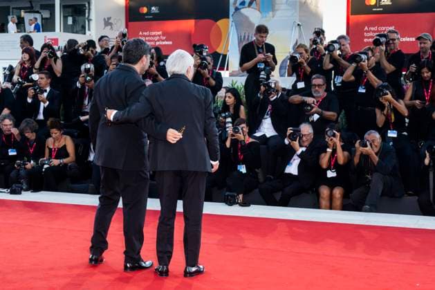82nd Venice Film Festival Closing Ceremony Red Carpet - part 2 Palazzo del Cinema - Venice Lido, Italy Antonio D Angelo;Nino D Angelo 82nd Venice Film Festival Closing Ceremony Red Carpet - part 2 Palazzo del Cinema - Venice Lido, Italy 6th September 2025  Copyright: xALFONSOxCATALANO SGPITALIAx