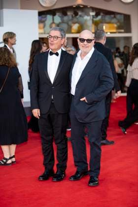 82nd Venice Film Festival Closing Ceremony Red Carpet - part 2 Palazzo del Cinema - Venice Lido, Italy Nicola Claudio;Gianfranco Rosi 82nd Venice Film Festival Closing Ceremony Red Carpet - part 2 Palazzo del Cinema - Venice Lido, Italy 6th September 2025  Copyright: xSGPx