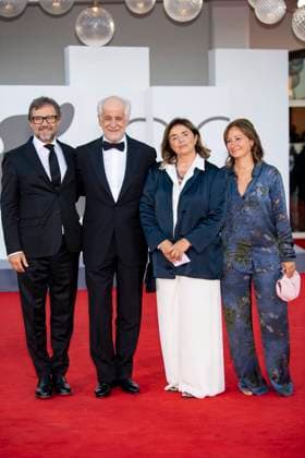 82nd Venice Film Festival Closing Ceremony Red Carpet - part 2 Palazzo del Cinema - Venice Lido, Italy Massimiliano Orfei;Toni Servillo;Annamaria Morelli;guest 82nd Venice Film Festival Closing Ceremony Red Carpet - part 2 Palazzo del Cinema - Venice Lido, Italy 6th September 2025  Copyright: xSGPx