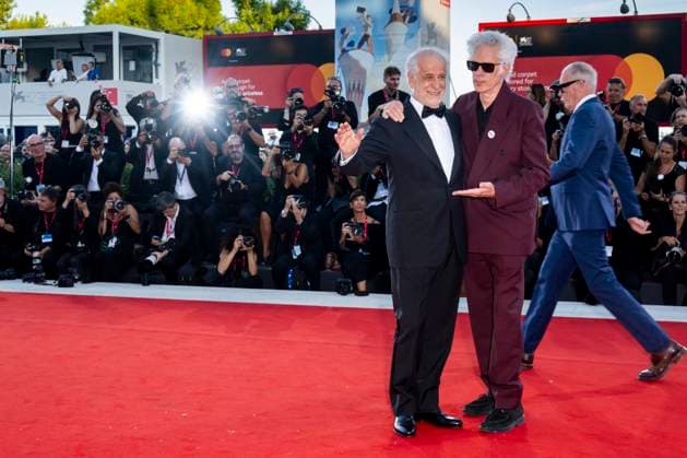 82nd Venice Film Festival Closing Ceremony Red Carpet - part 2 Palazzo del Cinema - Venice Lido, Italy Toni Servillo;Jim Jarmusch 82nd Venice Film Festival Closing Ceremony Red Carpet - part 2 Palazzo del Cinema - Venice Lido, Italy 6th September 2025  Copyright: xALFONSOxCATALANO SGPITALIAx