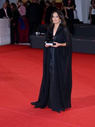 Venice, 82nd Venice International Film Festival 2025 - Evening 11: Closing Ceremony. Winners Photocall. Pictured: Maryam Touzani  Copyright: xAlbertoxTerenghi PoolxPhotoxEventsx06x xipa-agency.netx xPoolxPhotoxEventsx06x IPA_Agency_IPA64334966