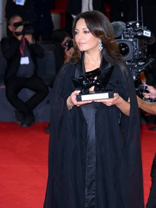 Venice, 82nd Venice International Film Festival 2025 - Evening 11: Closing Ceremony. Winners Photocall. Pictured: Maryam Touzani  Copyright: xAlbertoxTerenghi PoolxPhotoxEventsx06x xipa-agency.netx xPoolxPhotoxEventsx06x IPA_Agency_IPA64335064