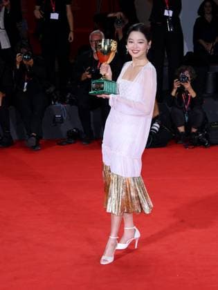 Venice, 82nd Venice International Film Festival 2025 - Evening 11: Closing Ceremony. Winners Photocall. Pictured: Xin Zhilei  Copyright: xAlbertoxTerenghi PoolxPhotoxEventsx06x xipa-agency.netx xPoolxPhotoxEventsx06x IPA_Agency_IPA64335287