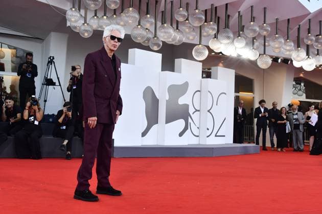82eme Festival International du Film de Venise Mostra de Venise CLOSING CEREMONY and CHIEN 51 Premiere Red Carpet at the 82nd International Venice Film festival Director Jim Jarmusch during the 2025 Closing Ceremony red carpet 448401 2025 09 06 Venice Italy  Copyright: xThomasxBohlenx STAR_448401_095