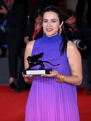 Venice, 82nd Venice International Film Festival 2025 - Evening 11: Closing Ceremony. Winners Photocall. Pictured: Négar Motevalymeidanshah  Copyright: xAlbertoxTerenghi PoolxPhotoxEventsx06x xipa-agency.netx xPoolxPhotoxEventsx06x IPA_Agency_IPA64337094