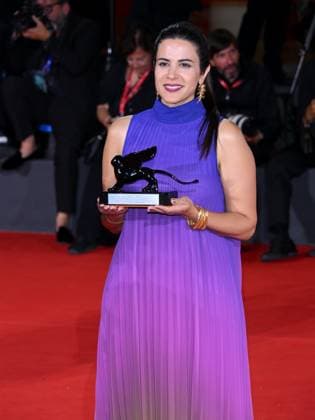 Venice, 82nd Venice International Film Festival 2025 - Evening 11: Closing Ceremony. Winners Photocall. Pictured: Négar Motevalymeidanshah  Copyright: xAlbertoxTerenghi PoolxPhotoxEventsx06x xipa-agency.netx xPoolxPhotoxEventsx06x IPA_Agency_IPA64337113