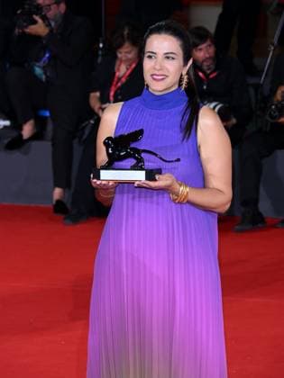 Venice, 82nd Venice International Film Festival 2025 - Evening 11: Closing Ceremony. Winners Photocall. Pictured: Négar Motevalymeidanshah  Copyright: xAlbertoxTerenghi PoolxPhotoxEventsx06x xipa-agency.netx xPoolxPhotoxEventsx06x IPA_Agency_IPA64337123