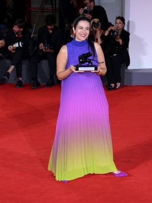 Venice, 82nd Venice International Film Festival 2025 - Evening 11: Closing Ceremony. Winners Photocall. Pictured: Négar Motevalymeidanshah  Copyright: xAlbertoxTerenghi PoolxPhotoxEventsx06x xipa-agency.netx xPoolxPhotoxEventsx06x IPA_Agency_IPA64337132