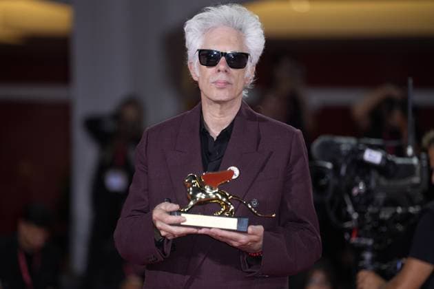IPP Photo Daniele Cifala Venice 06 09 2025 Patroness Photocall The 81st Venice International Film Festival in the photo Jim Jarmusch poses with the Golden Lion for Best Film for Father Mother Sister Brother during the winners photocall at the 82nd Venice International Film Festival on September 06, 2025 in Venice, Italy Italy Photo Press World Copyright