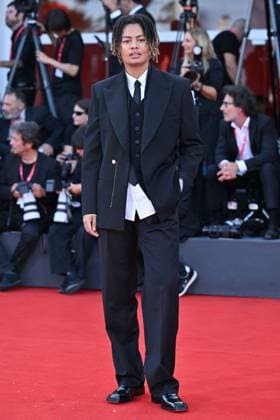 Venice Closing Red Carpet AM Ala &ce attending the Closing Red Carpet of the 82nd Venice International Film Festival at the Lido in Venice, Italy on September 06, 2025. Photo by Aurore Marechal ABACAPRESS.COM Venice Italy  Copyright: xMarechalxAurore ABACAx