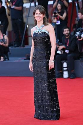 Venice Closing Red Carpet AM Maura Delpero attending the Closing Red Carpet of the 82nd Venice International Film Festival at the Lido in Venice, Italy on September 06, 2025. Photo by Aurore Marechal ABACAPRESS.COM Venice Italy  Copyright: xMarechalxAurore ABACAx
