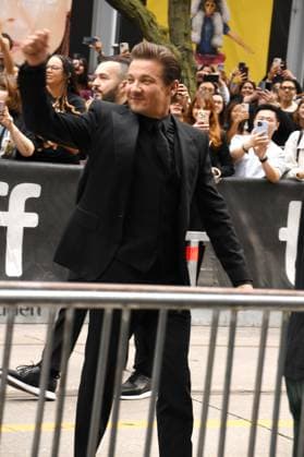 TORONTO, CA - SEPTEMBER 6: Jeremy Renner at the 50th Toronto International Film Festival presentation of Netflix™ Wake Up Dead Man: A Knives Out Mystery on September 6, 2025 at The Princess Of Wales Theatre in Toronto, Canada. Copyright: xMediaPunchx