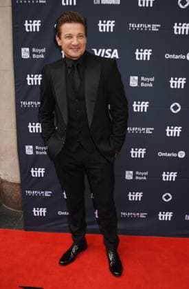 TORONTO, CA - SEPTEMBER 6: Jeremy Renner at the 50th Toronto International Film Festival presentation of Netflix™ Wake Up Dead Man: A Knives Out Mystery on September 6, 2025 at The Princess Of Wales Theatre in Toronto, Canada. Copyright: xMediaPunchx
