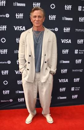 TORONTO, CA - SEPTEMBER 6: Daniel Craig at the 50th Toronto International Film Festival presentation of Netflix™ Wake Up Dead Man: A Knives Out Mystery on September 6, 2025 at The Princess Of Wales Theatre in Toronto, Canada. Copyright: xMediaPunchx