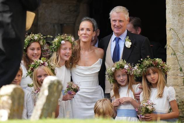 Bilder des Jahres 2025, Entertainment 09 September Entertainment Themen der Woche KW36 The Wedding of Zac Goldsmith and Hum Fleming The Wedding of Zac Goldsmith and Hum Fleming at St James Church, Longborough, Gloucestershire, UK, on the 6th September 2025. Picture by James Whatling Kelvin Bruce Longborough St James Church Gloucestershire United Kingdom  WHA-0800