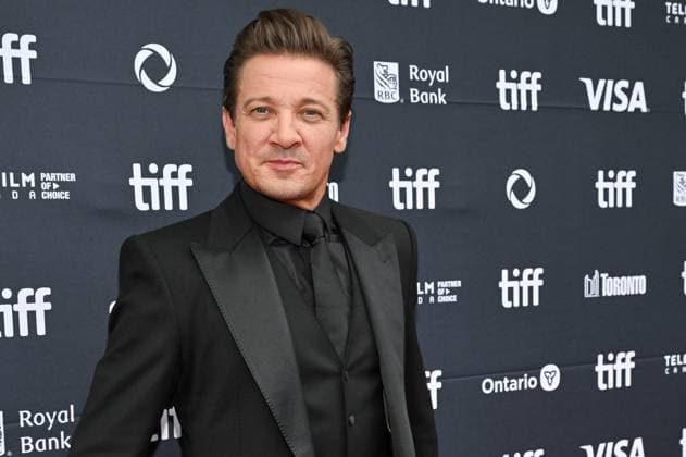 Toronto Wake Up Dead Man Screening Jeremy Renner attending the screening of the movie Wake Up Dead Man ahead of Toronto International Film Festival (TIFF) in Toronto, Canada on September 6, 2025. Photo by Julien Reynaud APS-Medias ABACAPRESS.COM Toronto Canada  Copyright: xReynaudxJulien APS-Medias ABACAx
